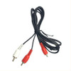 Cable 1 Rca Macho A 2 Rca Macho De 2 Metros De Largo 0
