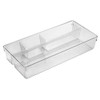 Interdesign Clarity Divided Cosmetic Organizer Bandeja Para 0 Interdesign Clarity Divided Cosmetic Organizer Bandeja Para 0