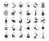 100 Stencil Surtidos Para  Decoracion De Uñas Lefemme Flores 1