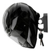 Kit 03 Suporte De Parede Pendurar Capacete  Acessórios Preto 4