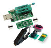 Programador Ch341a, Pinza, Adaptador Soic8 150mil Y Cable 0