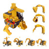 Trator Carrinhos Brinquedo Monta E Desmonta Diy Construtor 0