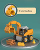 Trator Carrinhos Brinquedo Monta E Desmonta Diy Construtor 3