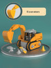 Trator Carrinhos Brinquedo Monta E Desmonta Diy Construtor 5