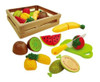 Set Canasto Frutas Para Cortar Con Velcro.juego Para Niños 0