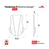 Parabrisas M 51cm Exclusivo Sistema Savage® Pferd® 4