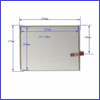 Tela Touch Screen 10.4 Polegadas 230*172 4 Vias 1