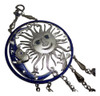 Mobile Sol Lua Olho Grego Mandala 27cm Talismã Sorte 2