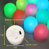 Novedad Lugar Cambio De Color Mini Luz De Noche, Iluminación 2