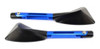Espejos Moto Tip. Rizoma Tomok Cnc Yamaha Azules 3
