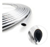 Moldura Cromada Puertas Apliques En U C/adhesivo, X 5 Mts 0
