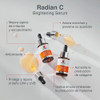 Kit Matt Balance Cleansing Gel + Radian C  Serum Lidherma 5 Kit Matt Balance Cleansing Gel + Radian C  Serum Lidherma 5