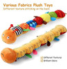 Zucoop Bebé Musical Oruga Gusano Suave Juguetes De Peluche P 3