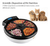 Alimentador De Mascotas Automático 5 Comida Temporizador Ali 2