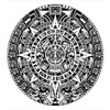 Juego De Funda De Edredón Azteca Lunarable, Calendario Maya 1