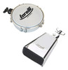 Cowbell Cromado 4'' To054 + Tamborim Com Clamp Tt409 Torelli 0