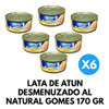 Atun Gomes Da Costa Natural Desmenuzado 170 Grs X 6 Unidades 1