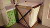 Cesto Plegable Ropa Sucia/planchar C/tapa Mod Alto Aledeco 7