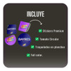 1000 Stickers Circulares 3cm Full Color 1