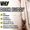 Tope De Puerta Para Gatos Ajustable 6