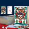 Mahjong Jogando Cartas 144 Telhas Jogo De Tabuleiro Mahjong 7