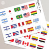 Juego Imprimible Banderas Del Mundo Tukit 3
