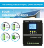 Controlador De Carga Solar Automático Mppt Com Display Led 5
