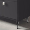 Pe De Armarios Regulavel Cromado 20cm Moveis Cozinha R420 3