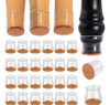 Regatones Para Sillas De Silicona Con Fieltro Pack 24 Small 0