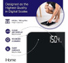 Ihome Ihome - Báscula Digital Para Baño, Báscula 3