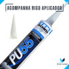 Cola Parabrisas Pu55 Tekbond Silicone Aderencia 405g 310ml 3