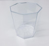 Vaso Plástico Octogonal Agua O Postre 200cc X 100 Unidades 1