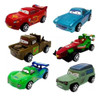 Kit 6 Carrinhos Relâmpago Mcqueen Disney Carros Brinquedos 0