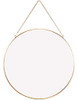 Dahey Hanging Circle Mirror Decoración De Pared Pequeño Espe 0