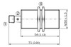 Sensor Inductivo Sick Sn 15mm Rasante  M30 Pnp 1
