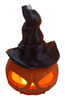 Calabaza Halloween Luz Calabaza Sombrero Bruja Caramelera 3