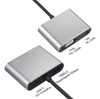 Adaptador Com Chromebook Pd Surface 4 Em 1 Com Vga Pro 4