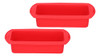 2 Peças De Forma Retangular De Silicone Para Bolo, Molde De 5