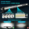 Barra Led Ultra Slim 28cm Blanco + Ambar Intermitente Flash 7 Barra Led Ultra Slim 28cm Blanco + Ambar Intermitente Flash 7