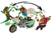 Tortugas Ninja - Ninja Kick Cycle Con Leonardo - 83430 3