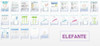 Cuaderno Pediátrico Kit Imprimible Editable | Elefante 1