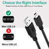 Cable Saitech It Usb A Mini B, 1.5 Pies/3 Cables 3