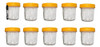 Frascos Recolector Leche Materna De Vidrio Pack 10 Unid 0