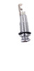 Jack Tubular Acústica Electroacústica Cromado Sambong Lj40 C 2