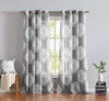 Treatmentex - Cortinas Con Estampado De Medalln 0