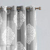 Treatmentex - Cortinas Con Estampado De Medalln 2