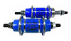 Par De Cubo Aluminio Rolamentado 36f Bike Scorpion Azul 0