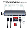 Tarjeta Type-c Ranura Tf Lector Sd Adaptador Hdmi Macbook 3