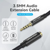 Cable De Audio Aux Jack 3.5mm Macho A Hembra 1.5m Vention 1 Cable De Audio Aux Jack 3.5mm Macho A Hembra 1.5m Vention 1