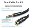 Cable De Audio Aux Jack 3.5mm Macho A Hembra 1.5m Vention 5 Cable De Audio Aux Jack 3.5mm Macho A Hembra 1.5m Vention 5